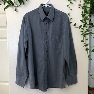 Conwell Men's Shirt Long Sleeve Button Down Size L